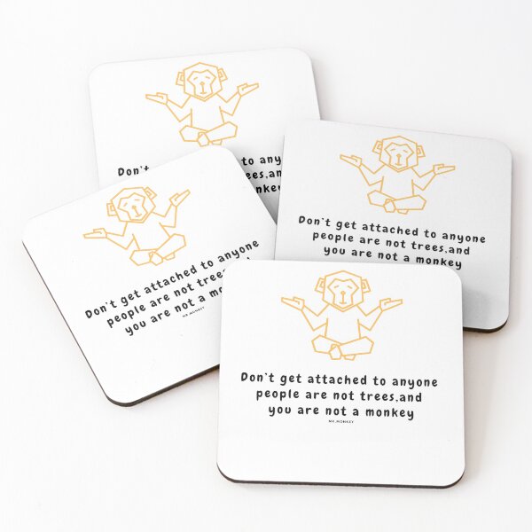 Item preview, no te apegues a nadie, no eres un mono designed and sold by BloomStore-9-.