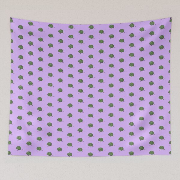 Item preview, Purple and Green Mystery Snail Print designed and sold by LavsSnails.