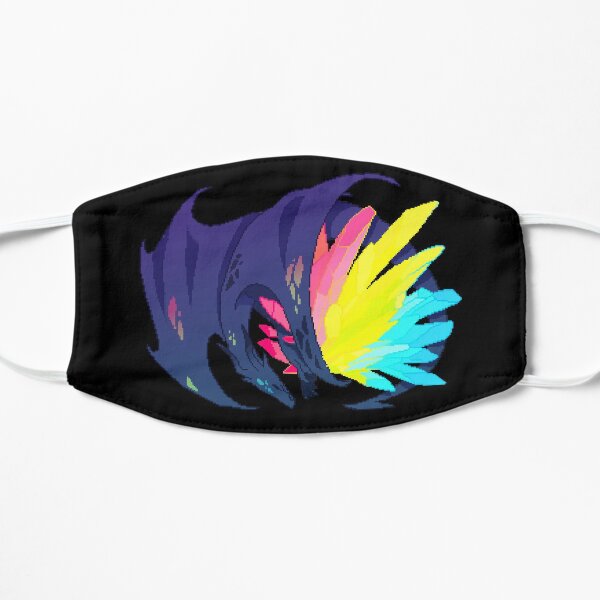 Copy of Pansexual Flag LGBT Pride Dragon (Remastered) Flat Mask