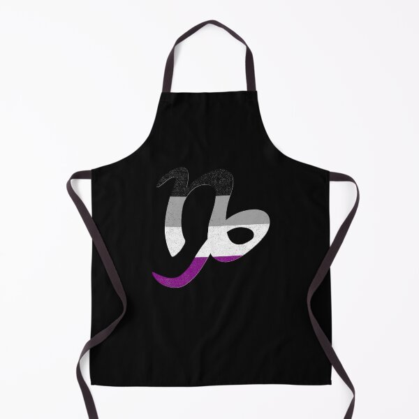 Item preview, Asexual Pride Flag Capricorn Zodiac Sign designed and sold by Patrick Hiller.