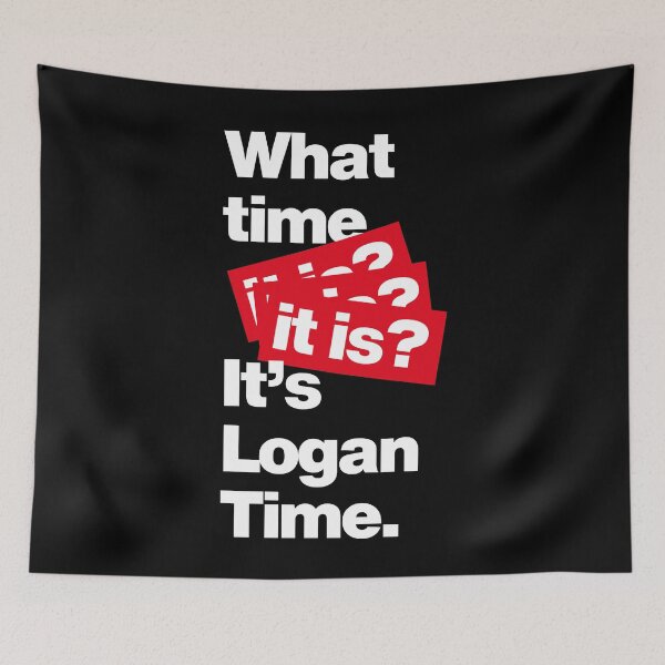 Item preview, Logan Birthday Party What Time it is - Logan Time designed and sold by elhefe.