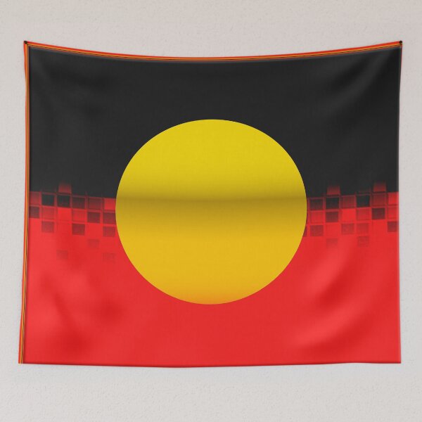 Item preview, AMAZING  AUSTRALIAN ABORIGINAL FLAG  ART EXPRESSION 2 designed and sold by Ralek.