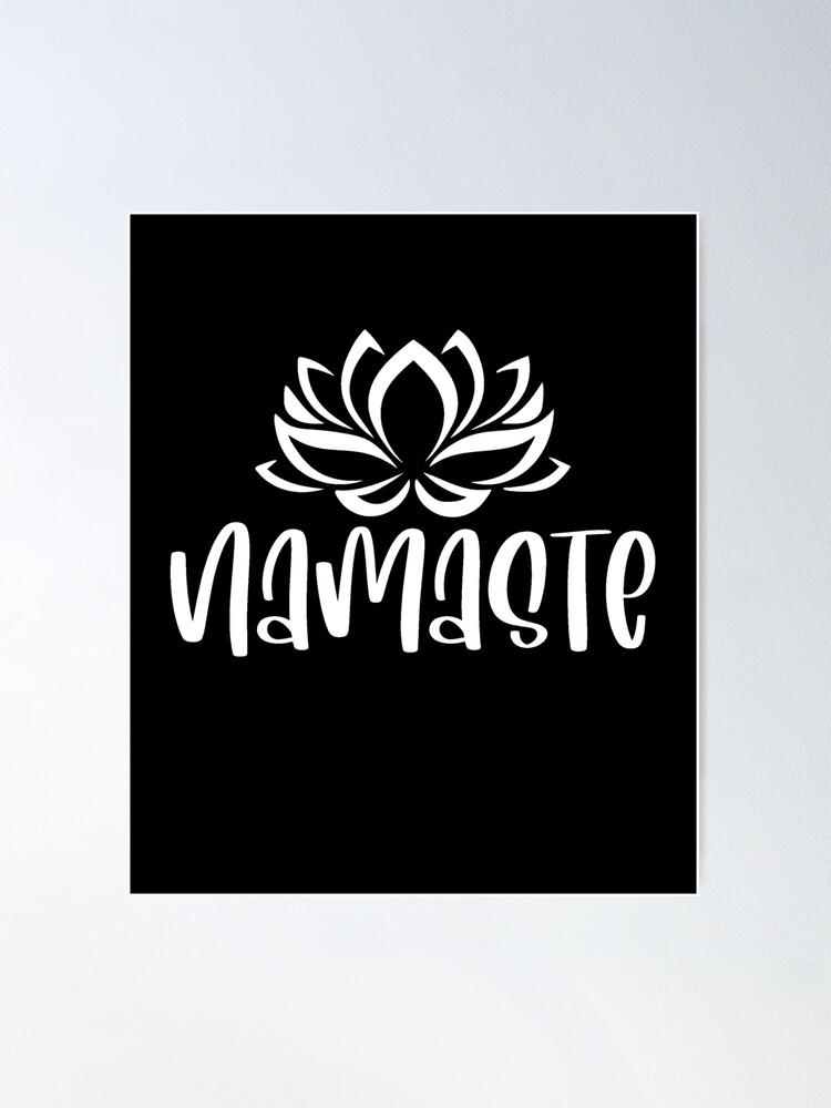 Lotus Namaste Design Sanskrit Namaste Yoga Namaste Lotus Pullover Hoodie