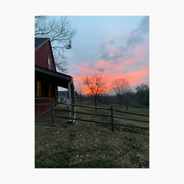 Item preview, Sunrise Farm Scene designed and sold by katkat03.