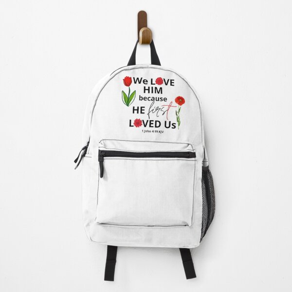 Item preview, 1 John 4:19 - We Love Him Because He First Loved Us designed and sold by Nancyanna.