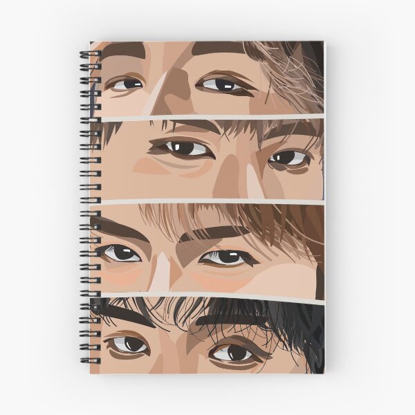 Item preview, SKZ GAZE Art Board Print designed and sold by spearlixie.
