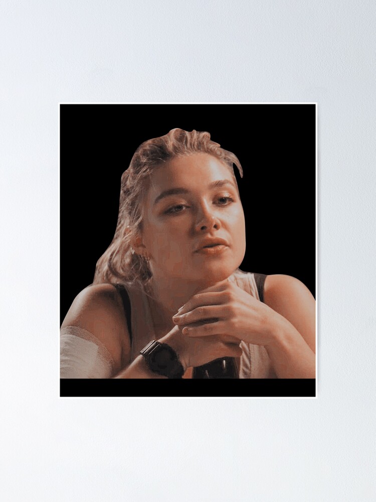 Florence Pugh Poster For Sale By Shopyelena Redbubble 