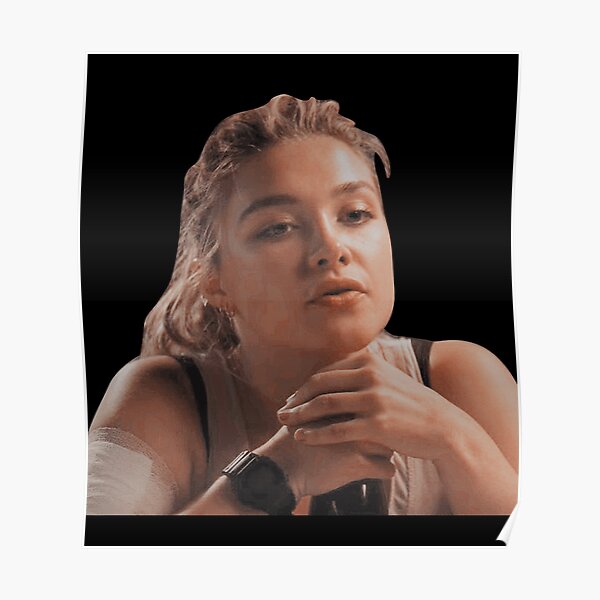 Florence Pugh Poster For Sale By Shopyelena Redbubble 