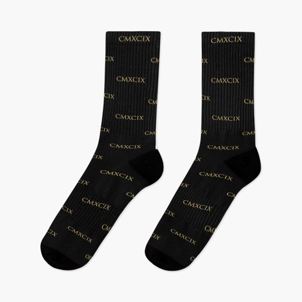 Item preview, Number 999 Roman Numeral CMXCIX Gold designed and sold by NECHSTORE.