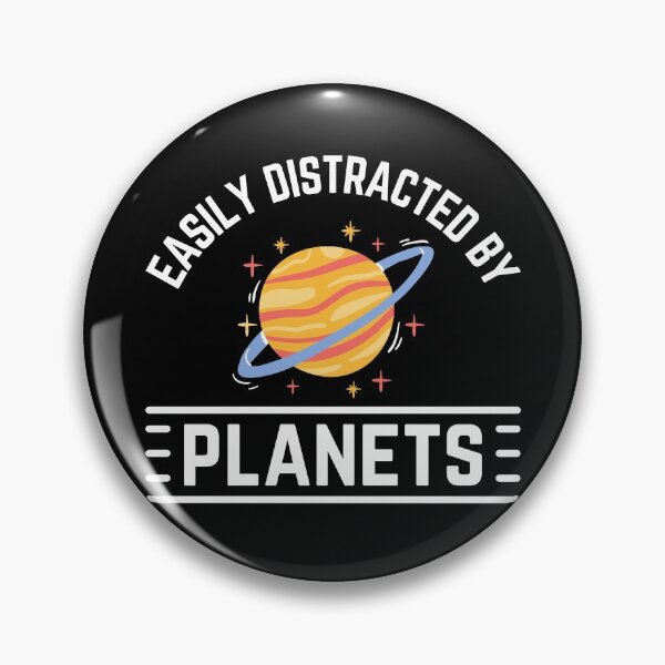 Item preview, Easily Distracted By Planets designed and sold by CeciLop.