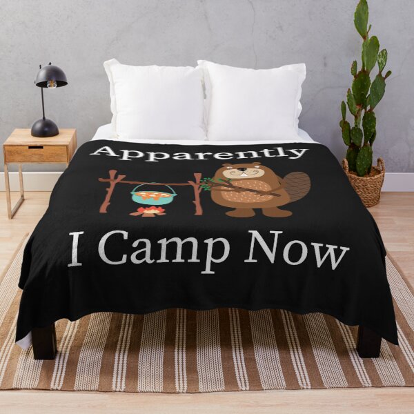 Item preview, Apparently I Camp Now designed and sold by Peggy Lindstrom.