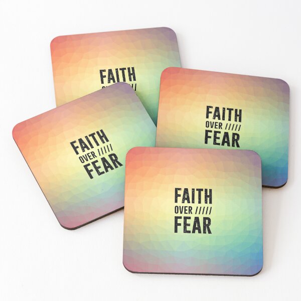 Item preview, Faith Over Fear Abstract designed and sold by ChristianLife.