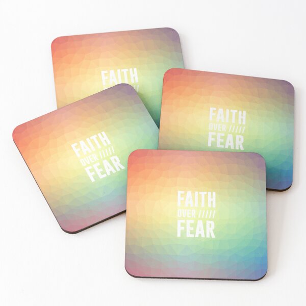 Item preview, Faith Over Fear Abstract designed and sold by ChristianLife.
