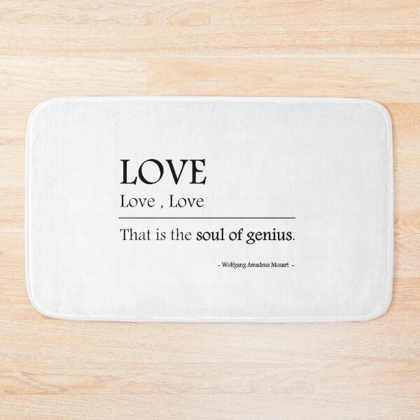 Item preview, Love that is the soul of genius - Mozart  designed and sold by alfa-rouk.
