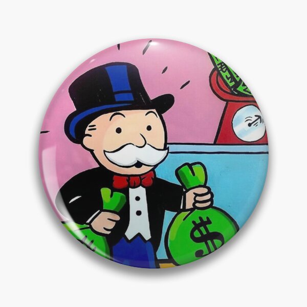 Item preview, Monopoly Man Money bag designed and sold by DleVerified.