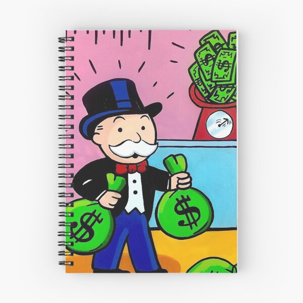 Item preview, Monopoly Man Money bag designed and sold by DleVerified.