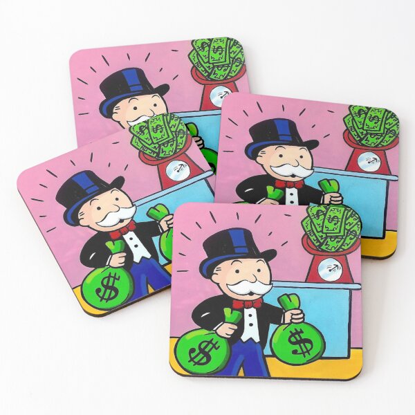 Item preview, Monopoly Man Money bag designed and sold by DleVerified.