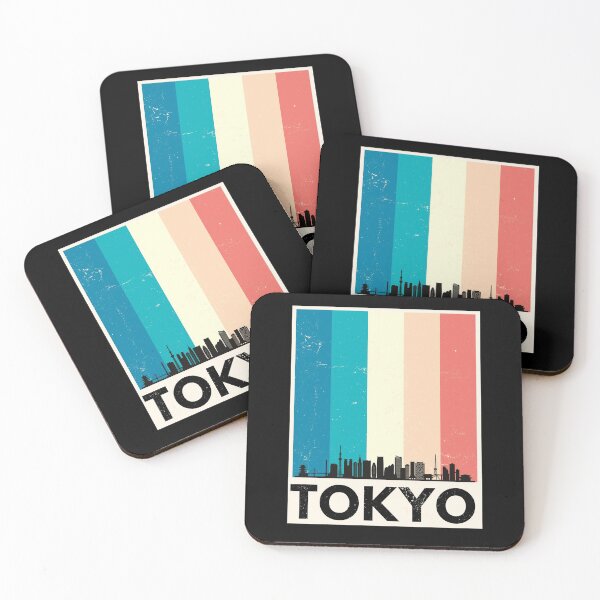 Item preview, Tokyo skyline designed and sold by The Agreeable Raven.