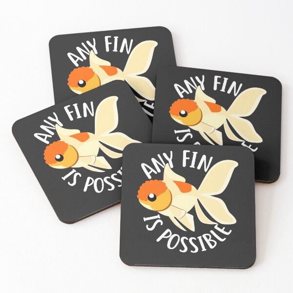 Item preview, Goldfish Any Fin Is Possible designed and sold by Clara Hollins.