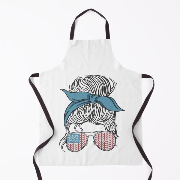 Item preview, Lake Life Messy Bun Women American Flag Sunglasses Funny Lake Life designed and sold by Stronzi.