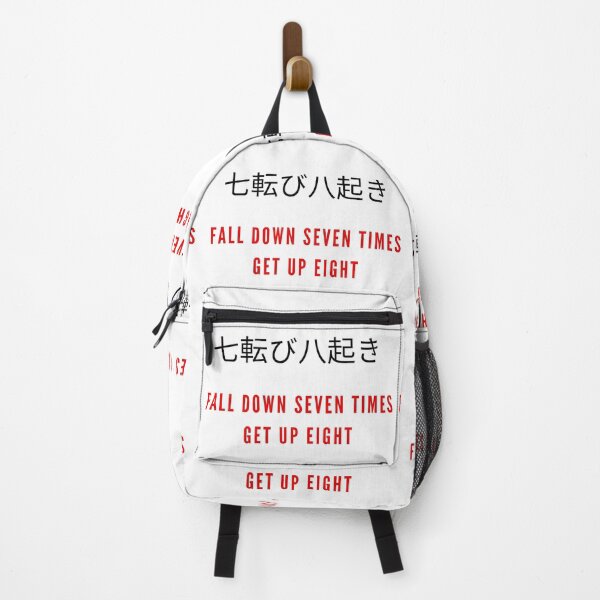 Item preview, Fall down seven times get up eight Japanese proverb designed and sold by HMadeArtSON.