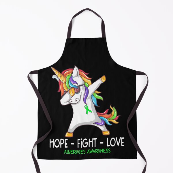 Item preview, Hope Fight Love Allergies Awareness designed and sold by Brad-FI.