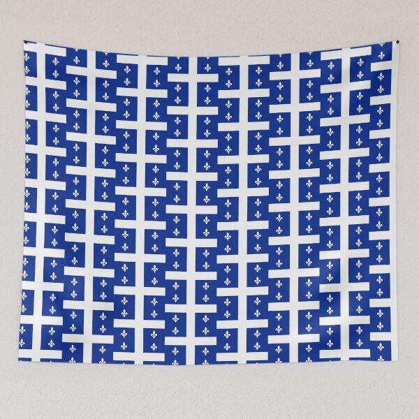 Item preview, Flag of Quebec (Fleurdelisé) designed and sold by Popular-Gifts.