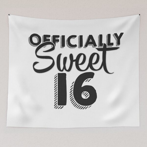 Item preview, Officially Sweet 16 for Birthday Gift designed and sold by creativerizwan.