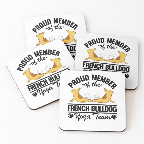 Item preview, French Bulldog Yoga Team Fart Frenchie Yoga Mom designed and sold by Stronzi.