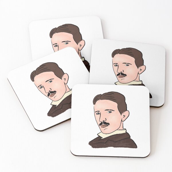 Item preview, Nikola Tesla Illustration  designed and sold by iliketeas.