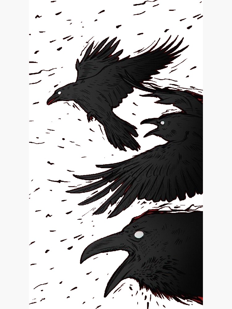 Disover Crow Premium Matte Vertical Poster