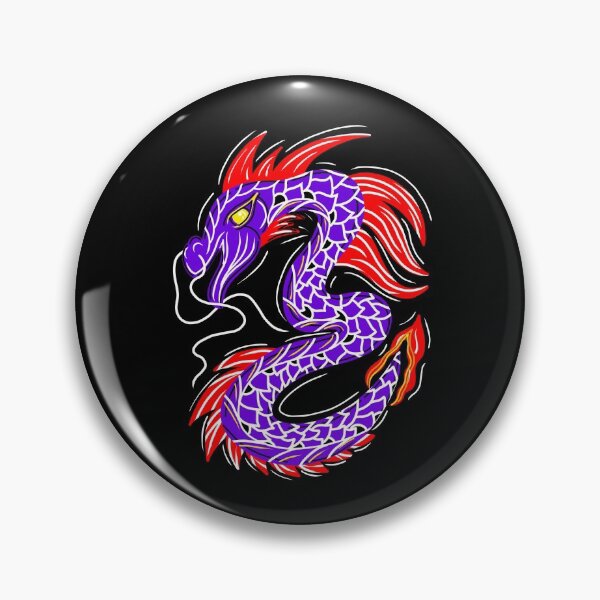 Item preview, Chinese Mandala Dragon - Mythological Creature, Asian Art Dragon designed and sold by orangeblue21.