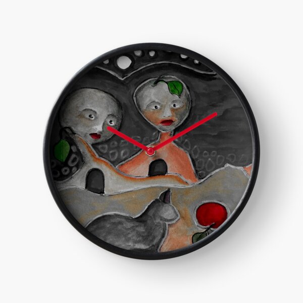 Check out the crazy cat, man! Clock