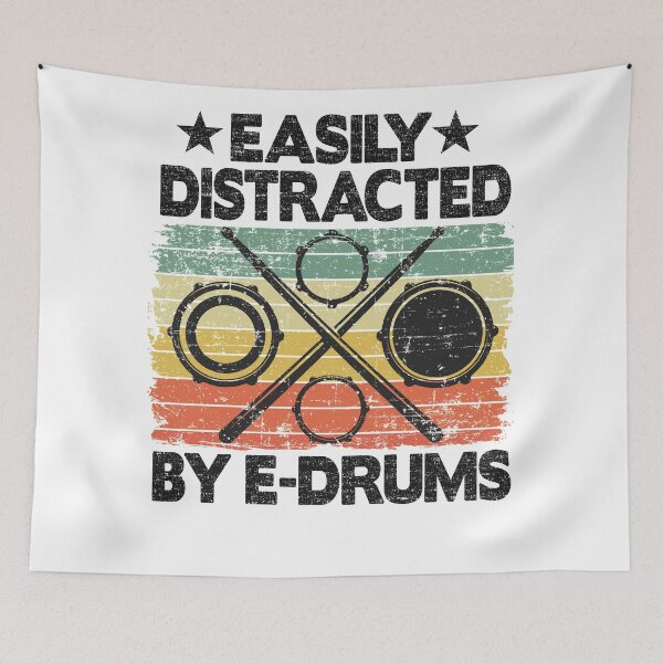 Artikelvorschau, E-Drums Elektro Schlagzeug Drummer Geschenk Lustig entworfen und verkauft von Stronzi.