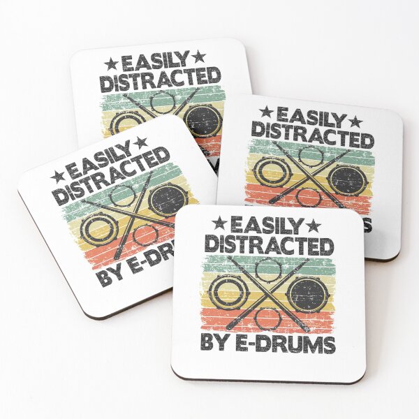 Item preview, Vintage E-Drums Gift Electronic Drums Quote designed and sold by Stronzi.