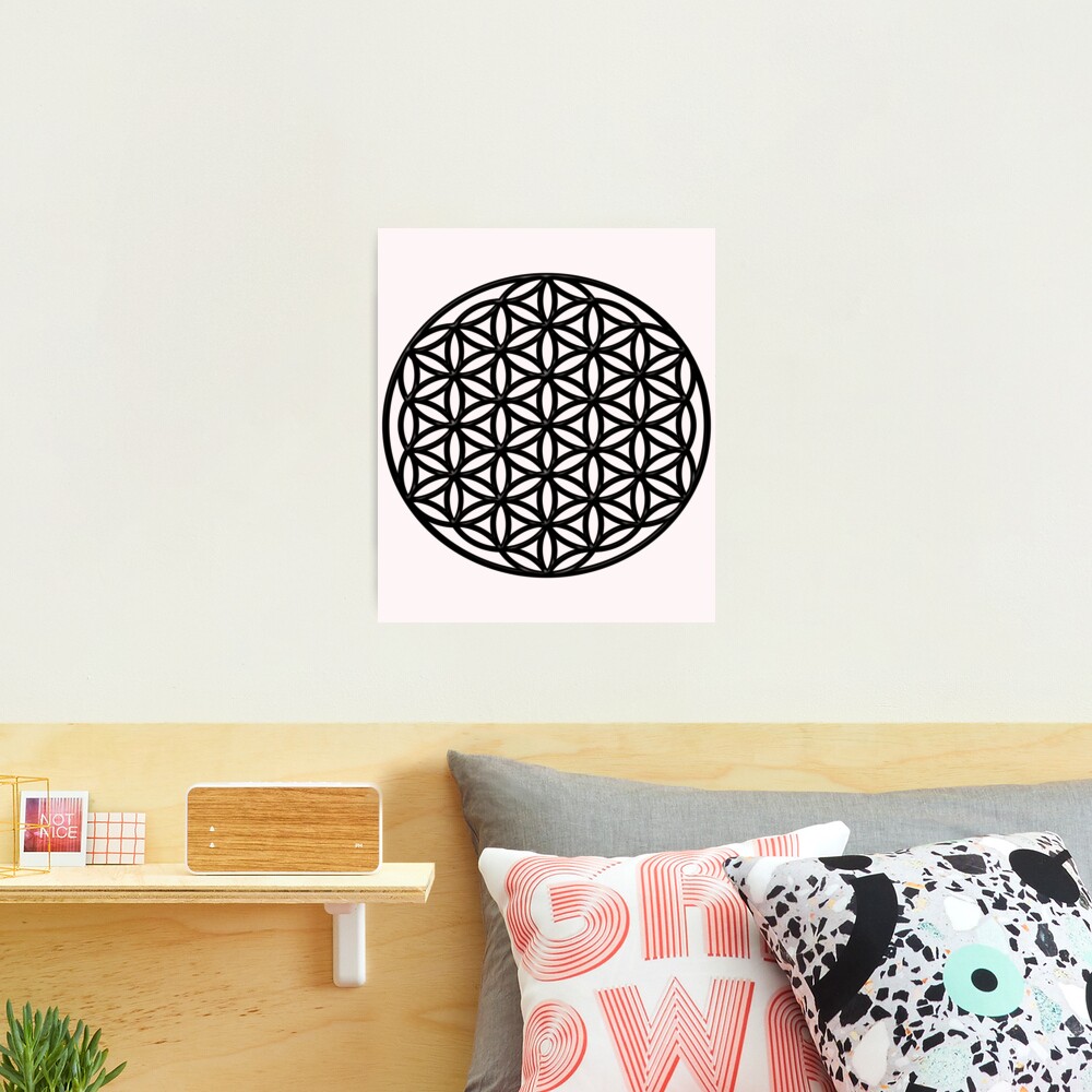 Flower Of Life Sacred Geometry Vinyl Decal Sticker For Car Window - Multiple Sizes