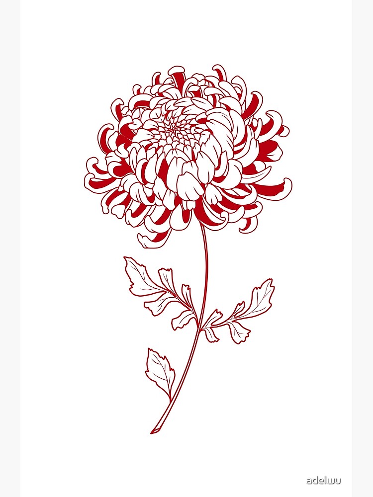 Chrysanthemum Pin – Petrichor Fae