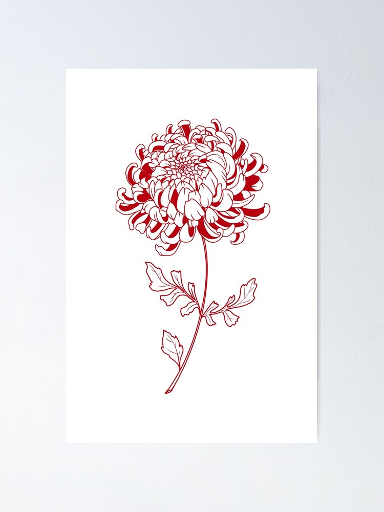 Chrysanthemum Temporary Tattoo 2 pack - Elaine Illustrate Shop's Ko-fi Shop  - Ko-fi ❤️ Where creators get support from fans through donations,  memberships, shop sales and more! The original 'Buy Me a