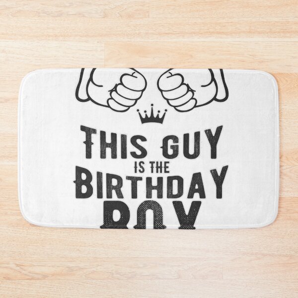 Item preview, This Guy is the Birthday Boy designed and sold by creativerizwan.