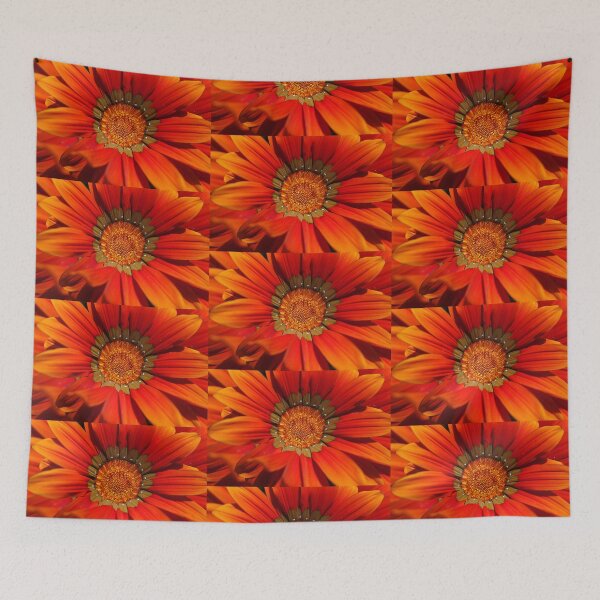 Item preview, Macro capture of Orange Zinnia flower designed and sold by Bruno Beach.