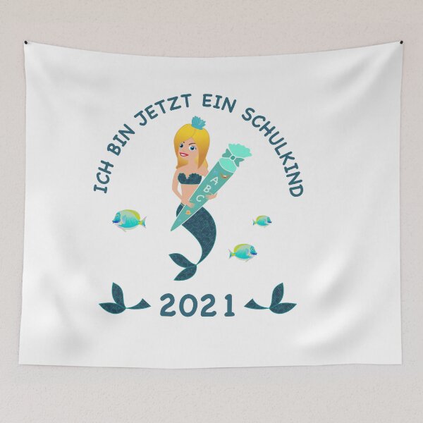 Item preview, Children schoolchild 2021 enrollment in mermaid school designed and sold by KDesigns85.