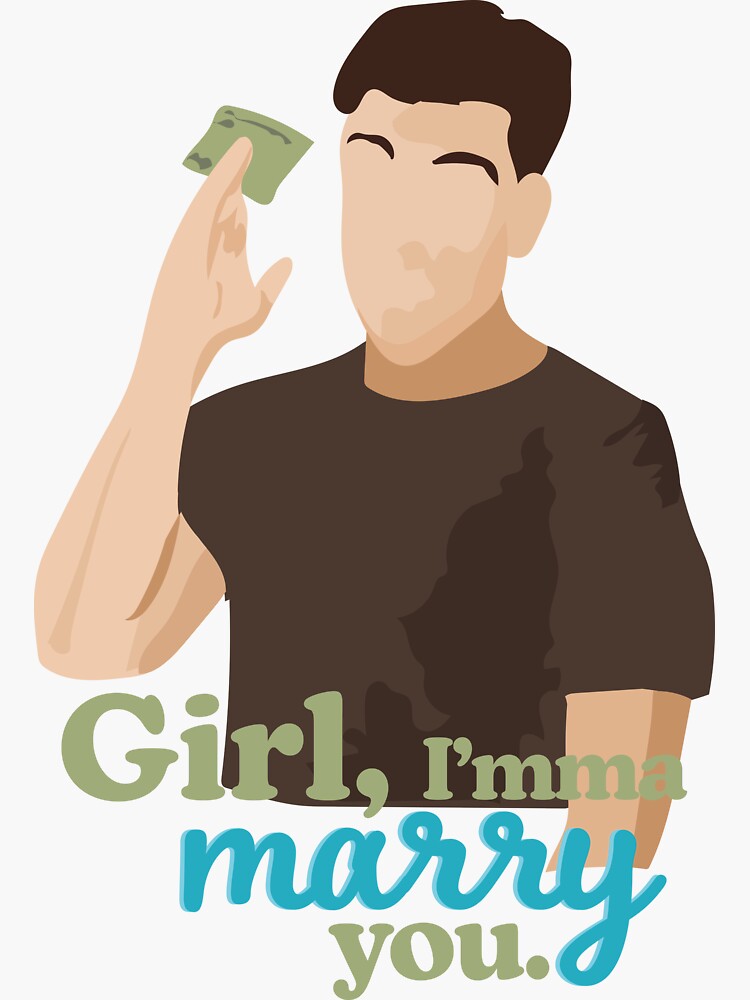 Girl, I'mma marry you. Schmidt New Girl by vharmonart