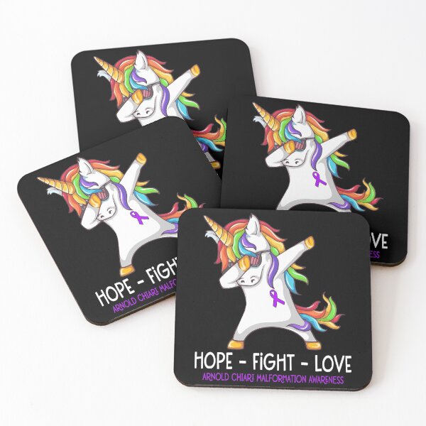 Item preview, Hope Fight Love Arnold Chiari Malformation Awareness designed and sold by Brad-FI.