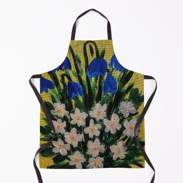 Item preview, Some bluebells and daisy's growing wild . designed and sold by kkartwork.
