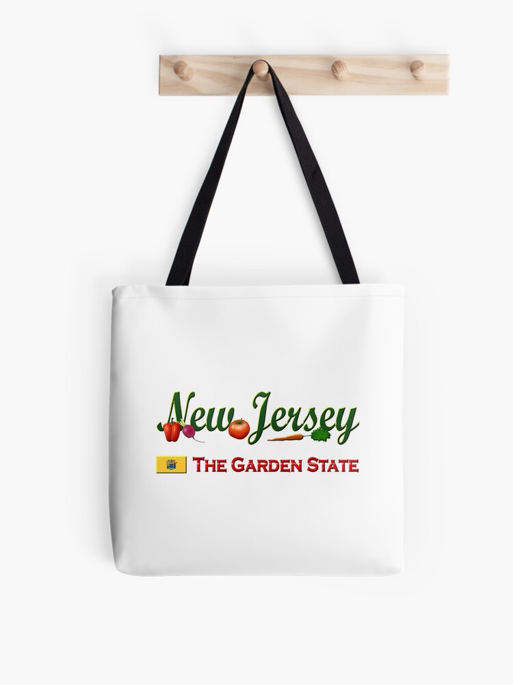 New Jersey Tote Bag - State Tote Bags