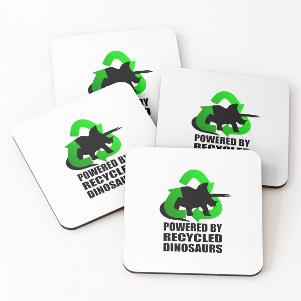 Item preview, Triceratops - Powered by Recycled Dinosaurs designed and sold by birdo-art.