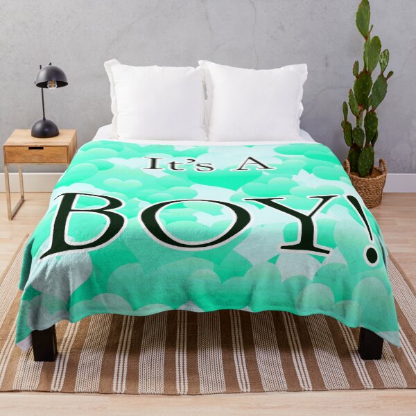 Item preview, It's A Boy! Light Greens designed and sold by blakcirclegirl.