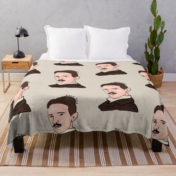Item preview, Nikola Tesla Illustration  designed and sold by iliketeas.