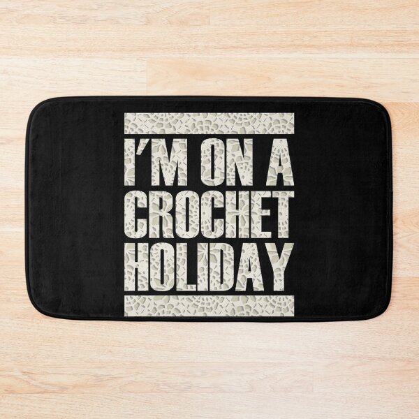Item preview, I'm On A Crochet Holiday designed and sold by artfulnotebook.