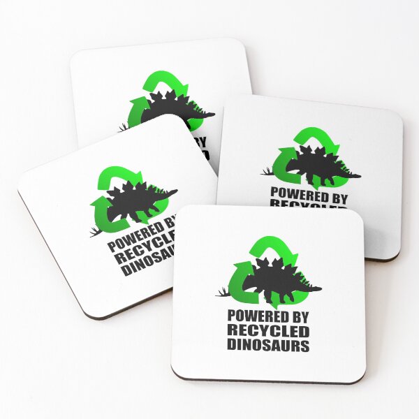 Item preview, Stegosaurus - Powered by Recycled Dinosaurs designed and sold by birdo-art.